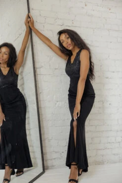 SALT Gala Timeless Sequin Detail Dress -ROOLEE FASHION SHOP 7W4A8610 4e5bf368 0807 418e bd17 7fbe6d46b689