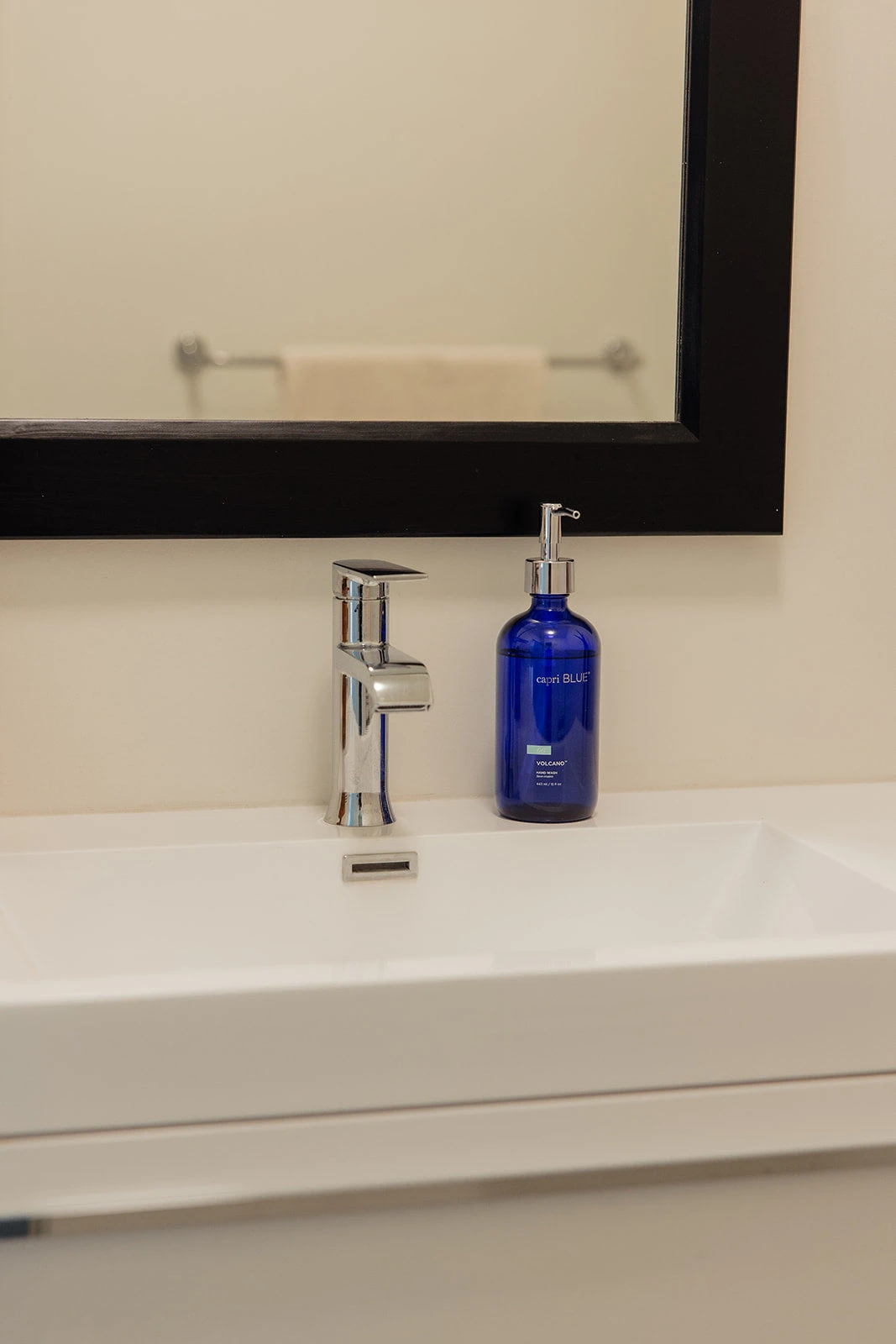 Capri Blue Volcano Large Hand Wash in Cobalt Blue Glass 4 Capri Blue Volcano Large Hand Wash in Cobalt Blue Glass - Image 2