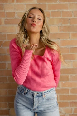 Hopeless Romantic Square Neck Top -ROOLEE FASHION SHOP 7W4A8778 50a347f9 34ef 4f34 98ed 6eb2caa1f4b1