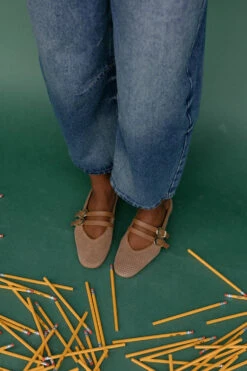 Dolce Vita Baylee Ballet Flats with Double Buckle Detail