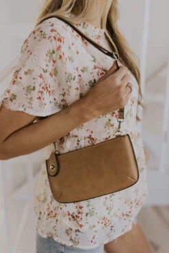 3-in-1 Crossbody Messenger Bag and Wristlet Wallet - Faux Leather Uptown Purse -ROOLEE FASHION SHOP 7W4A8856 2dd8d55a fe08 41be bc45 0ee221ae219f