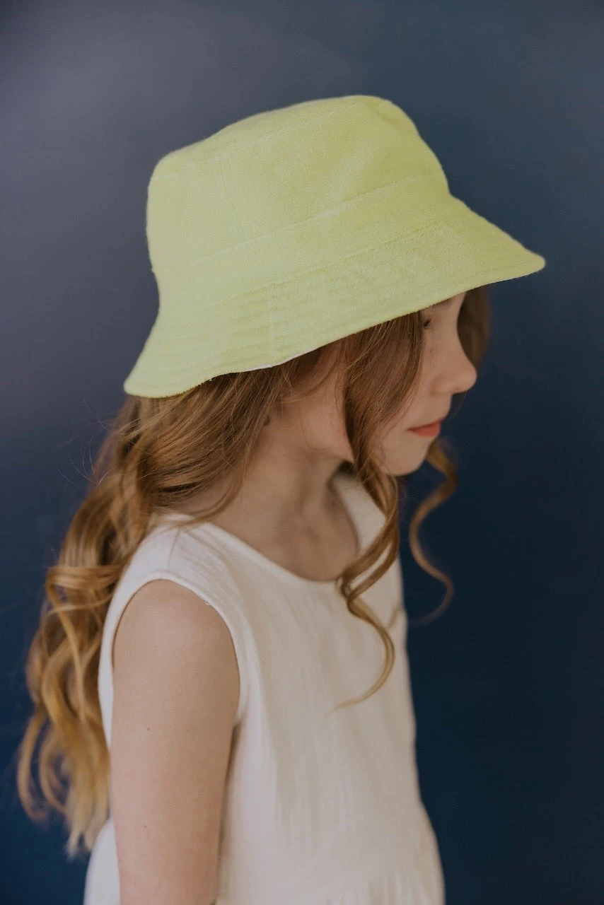 Boys Reversible Checkered Bucket Hat - Brown and Green Sun Protection 14 Boys Reversible Checkered Bucket Hat - Brown and Green Sun Protection - Image 12