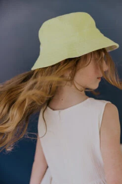 Boys Reversible Checkered Bucket Hat - Brown and Green Sun Protection 31 Boys Reversible Checkered Bucket Hat - Brown and Green Sun Protection -ROOLEE FASHION SHOP 7W4A9180