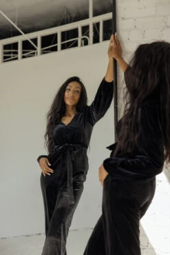 SALT Beverley Woods Velvet Jumpsuit 18 SALT Beverley Woods Velvet Jumpsuit -ROOLEE FASHION SHOP 7W4A9247 173165a0 6483 4b1d beba f787656759b6