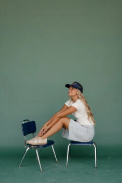 Ribbed Short Sleeve Fitted Basic Tee -ROOLEE FASHION SHOP 7W4A9273