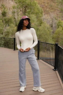 Shelly Wide Leg Sweats -ROOLEE FASHION SHOP 7W4A9494