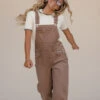 Free People Deep Trance Boyfriend Overall -ROOLEE FASHION SHOP 7W4A9519