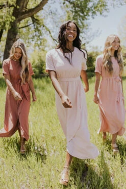 Taylor Jane Wrap Maxi Dress - Extended Sizing & Elegant Comfort