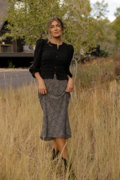 Cream Smocked Blouse with Billowy Sleeves - Blushwood Textured Top -ROOLEE FASHION SHOP 7W4A9603