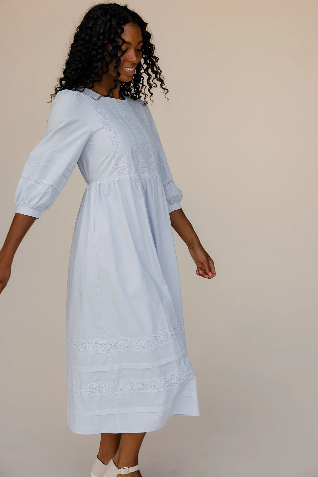 Extra Credit Lace Trim Dress 3 Extra Credit Lace Trim Dress