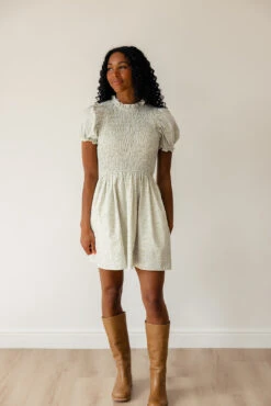 Valeria Smocked Dress -ROOLEE FASHION SHOP 7W4A9733