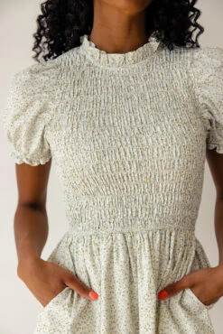 Valeria Smocked Dress -ROOLEE FASHION SHOP 7W4A9737 501f39d2 8422 4e8c 8194 7e3bc5f9ea27