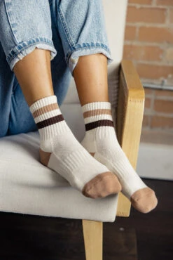 Toasted Marshmallow Striped Socks - Cozy Ribbed Crew with Arch Support -ROOLEE FASHION SHOP 7W4A9783 2a481b55 0784 4f7d bb38 d2a6a505a91d