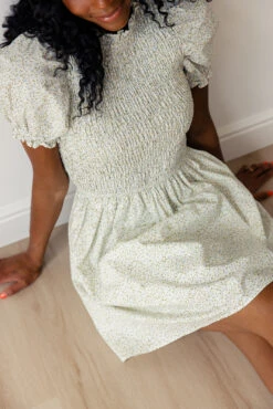 Valeria Smocked Dress -ROOLEE FASHION SHOP 7W4A9785