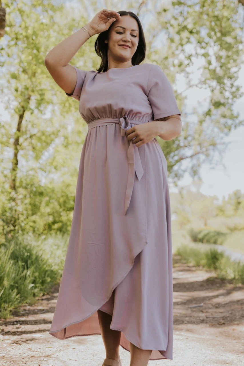 Taylor Jane Wrap Maxi Dress with Elastic Waist and Removable Tie 13 Taylor Jane Wrap Maxi Dress with Elastic Waist and Removable Tie - Image 11