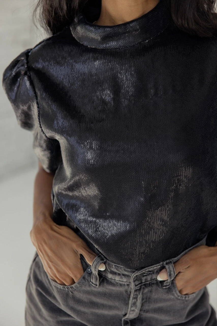 SALT Greenhaven Puff Sleeve Top 12 SALT Greenhaven Puff Sleeve Top - Image 10