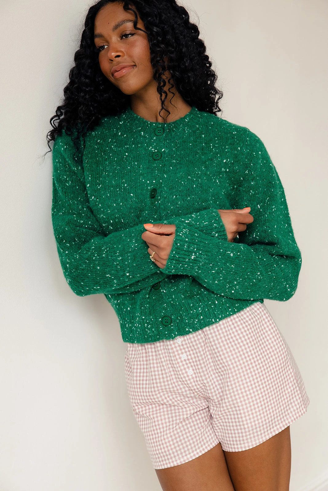 Rowan Gingham Boxers - Comfortable Women's Lounge Shorts 7 Rowan Gingham Boxers - Comfortable Women's Lounge Shorts - Image 5