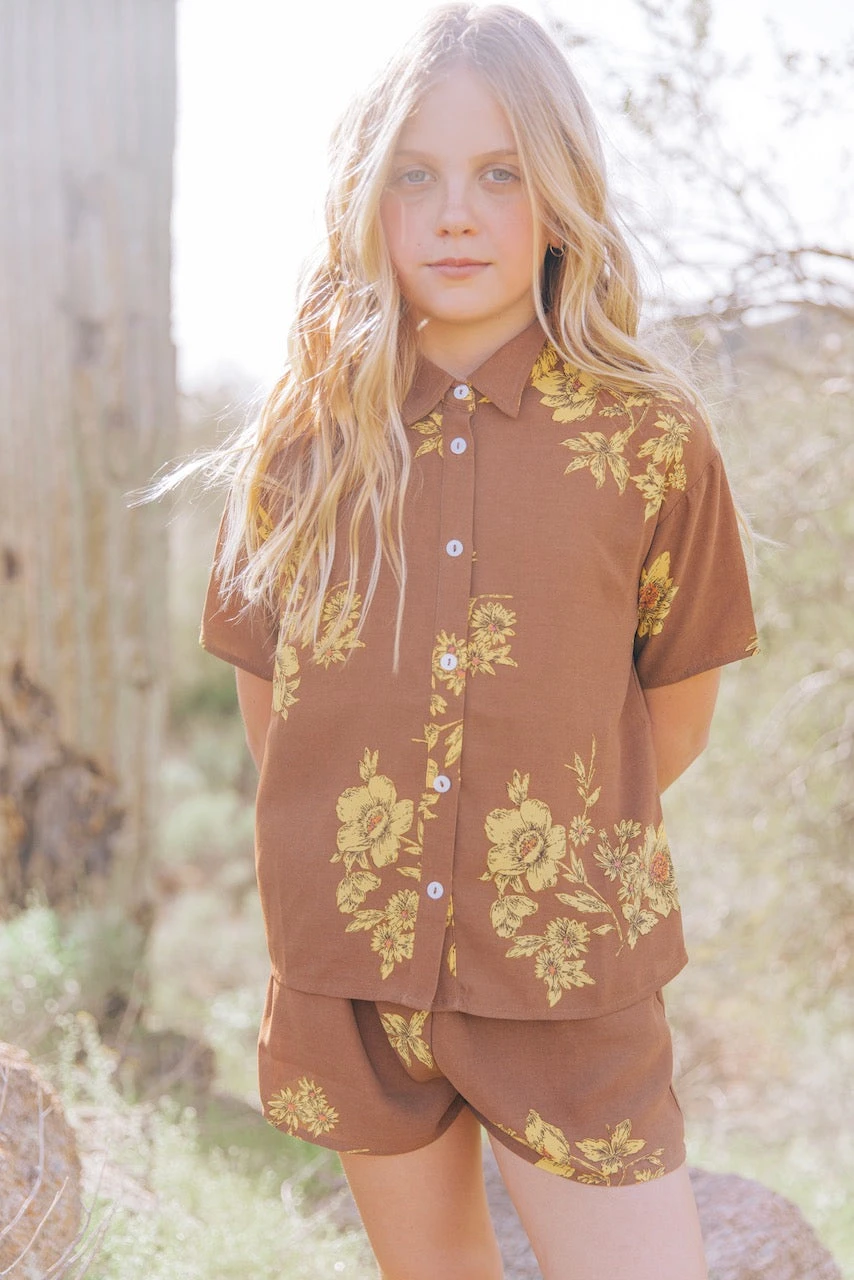 Roolee Mini Billie Floral Shorts 7 Roolee Mini Billie Floral Shorts - Image 5