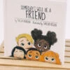 Children's Friendship Board Book: Someday I Will Be A Friend Illustrated Social Skills Guide -ROOLEE FASHION SHOP 8F2A5044