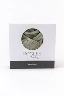 Newborn Baby Bundle: 3-Piece Knotted Gown, Swaddle & Hat Set -ROOLEE FASHION SHOP B48I0746 cf967243 ca95 4fa0 8758 660d26de7008