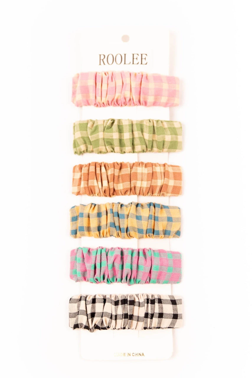 ROOLEE Frosty Palace Clip Set - Stylish Fabric Hair Accessories 6 ROOLEE Frosty Palace Clip Set - Stylish Fabric Hair Accessories - Image 4