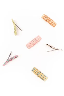 ROOLEE Frosty Palace Clip Set - Stylish Fabric Hair Accessories 11 ROOLEE Frosty Palace Clip Set - Stylish Fabric Hair Accessories -ROOLEE FASHION SHOP B48I0959