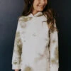 Girls Tie Dye Hoodie - Ultra Soft Kids Relaxed Fit Sweatshirt -ROOLEE FASHION SHOP B48I3451