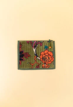 Quilted Essentials Flat Zip Pouch with Stylish Tassel Detail -ROOLEE FASHION SHOP B48I3817 websize