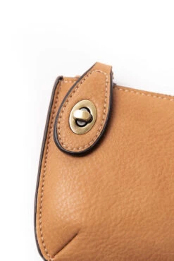 3-in-1 Crossbody Messenger Bag and Wristlet Wallet - Faux Leather Uptown Purse -ROOLEE FASHION SHOP B48I6648