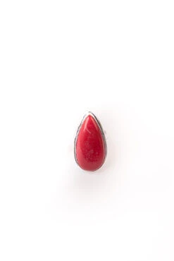 ROOLEE Miranda Ring - Red Teardrop Statement Jewelry -ROOLEE FASHION SHOP B48I7512