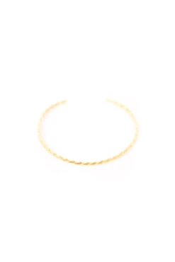 ROOLEE Do The Twist Bracelet - Minimalist Twisted Jewelry -ROOLEE FASHION SHOP B48I7518