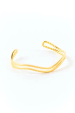 ROOLEE Bet On It 14KT Gold Plated Wave Bracelet -ROOLEE FASHION SHOP B48I9737 2