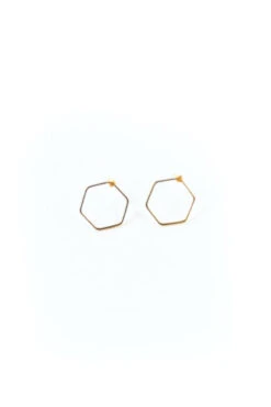 ROOLEE Baylor Geometric Hexagon Earrings -ROOLEE FASHION SHOP B48I9752 2