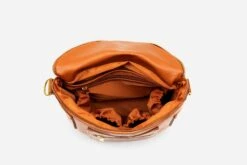 Fawn Design The Mini - Brown Backpack Purse -ROOLEE FASHION SHOP Brown Mini Nylon Interior