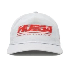 Tidal White Nylon 5-Panel Hat - Adjustable Snapback