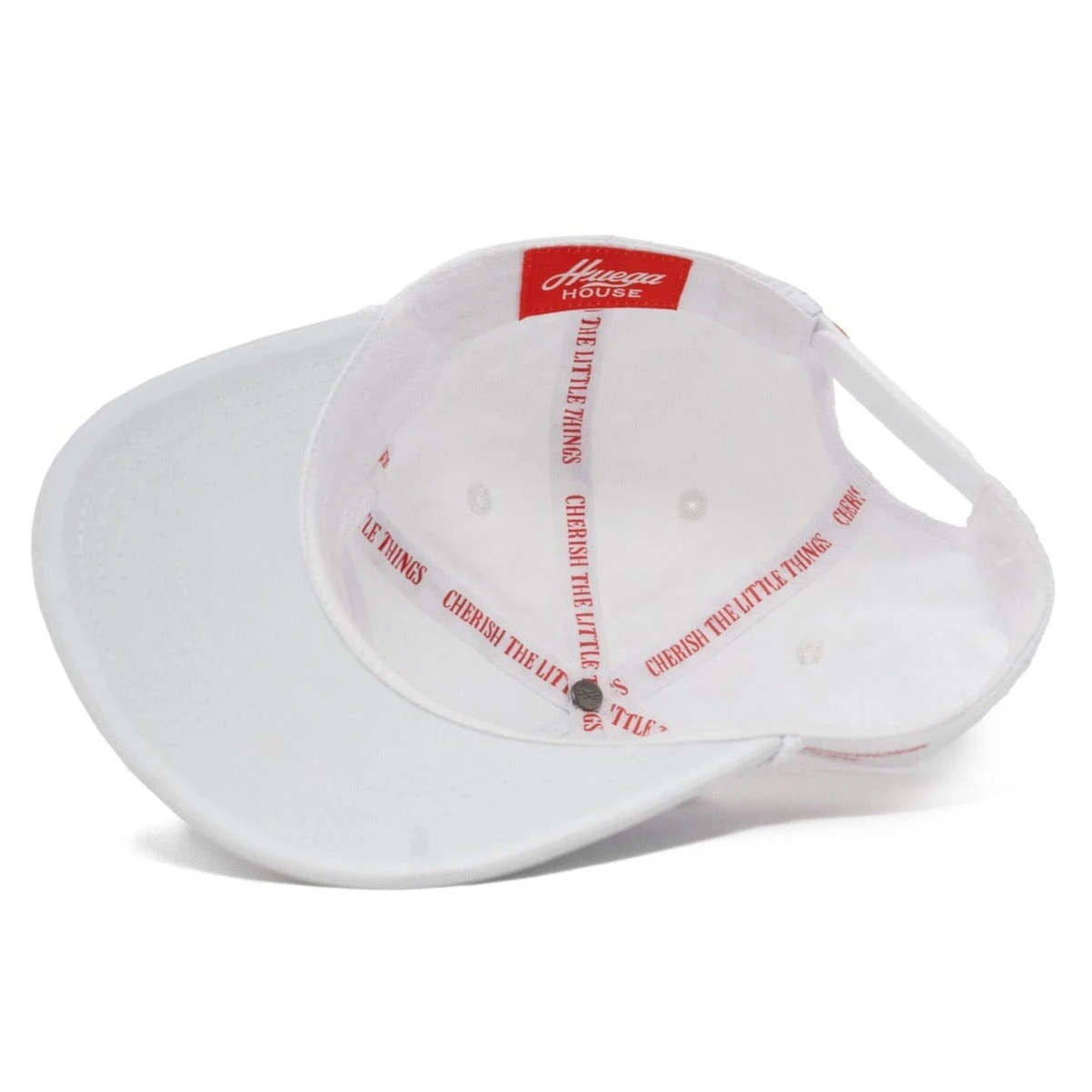 Tidal White Nylon 5-Panel Hat - Adjustable Snapback 7 Tidal White Nylon 5-Panel Hat - Adjustable Snapback - Image 5