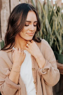 Madeline 18k Gold Filled Paperclip Bracelet - Adjustable Dainty Chain -ROOLEE FASHION SHOP DSC02131 a67cf76b dae2 41c4 9a22 eb2187ad1496