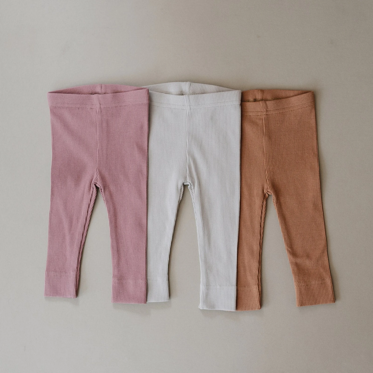 Dusty Rose Organic Cotton Baby & Toddler Leggings 7 Dusty Rose Organic Cotton Baby & Toddler Leggings - Image 5
