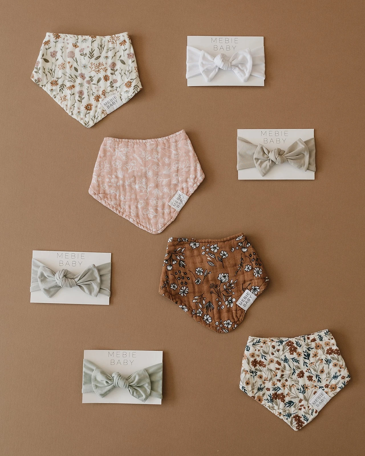 Harvest Floral Muslin Baby Bib | Ultra-Soft Absorbent Feeding Bib 4 Harvest Floral Muslin Baby Bib | Ultra-Soft Absorbent Feeding Bib - Image 2