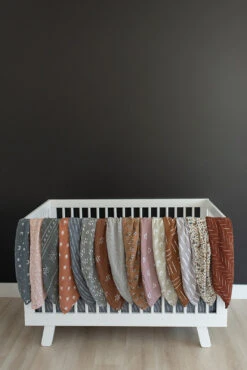 Floral Muslin Swaddle Blanket - Harvest 100% Cotton Baby Wrap -ROOLEE FASHION SHOP DSC9673 websize