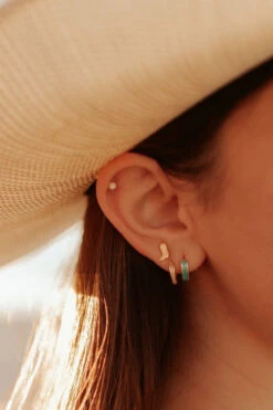 Gold Vermeil Braided Rope Hoops - Hypoallergenic Jewelry -ROOLEE FASHION SHOP DSC 4120 1ed6b159 964b 4302 986e a79cdb7983bd