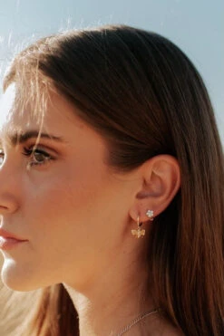 Gold Vermeil Flower Mini Hoops - Dainty Hypoallergenic Huggies 15 Gold Vermeil Flower Mini Hoops - Dainty Hypoallergenic Huggies -ROOLEE FASHION SHOP DSC 6408 8b178d5a 02ce 4a9a a49f f98f5c72dd1d