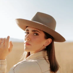 Turquoise Huggie Hoop Earrings - Hypoallergenic Sterling Silver & Gold Vermeil 18 Turquoise Huggie Hoop Earrings - Hypoallergenic Sterling Silver & Gold Vermeil -ROOLEE FASHION SHOP DSC 7001