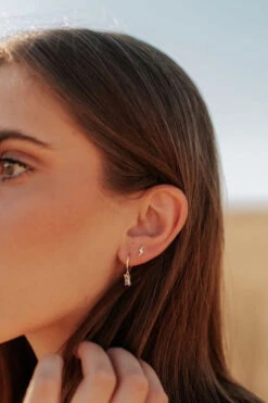 Gold Vermeil Lightning Bolt Stud Earrings for Sensitive Skin -ROOLEE FASHION SHOP DSC 7661 0cfa2a4e f658 4473 9a86 4a695f9b7e85