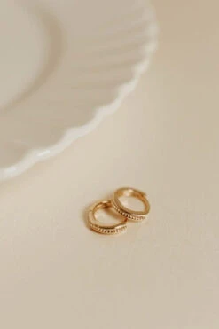 Gold Vermeil Braided Rope Hoops - Hypoallergenic Jewelry -ROOLEE FASHION SHOP DSC 7730 8e226755 34b9 4c42 b1ac 177eccc2c548