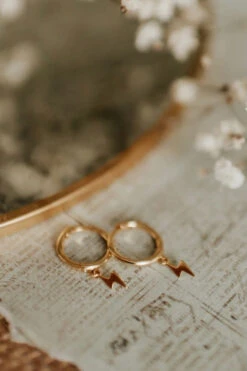 Gold Vermeil Lightning Bolt Huggie Hoop Earrings -ROOLEE FASHION SHOP DSC 9321 579df67b fe22 46ea bff5 147c920cce16