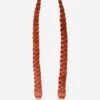 Fawn Design Braided Messenger Strap in Saddle