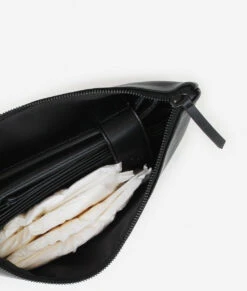 Fawn Design Changing Clutch - Matte Black Faux Leather -ROOLEE FASHION SHOP Fawn Clutch BlackBlack 4