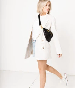 The Fawny Pack - Black Premium Pebbled Faux Leather Bag 14 The Fawny Pack - Black Premium Pebbled Faux Leather Bag -ROOLEE FASHION SHOP Fawn FawnyPack Black 6