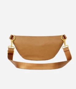 The Fawny Pack Tan - Premium Faux Leather Crossbody Waist Bag 8 The Fawny Pack Tan - Premium Faux Leather Crossbody Waist Bag -ROOLEE FASHION SHOP Fawn FawnyPack Tan 3